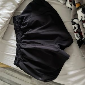 Black Lululemon shorts